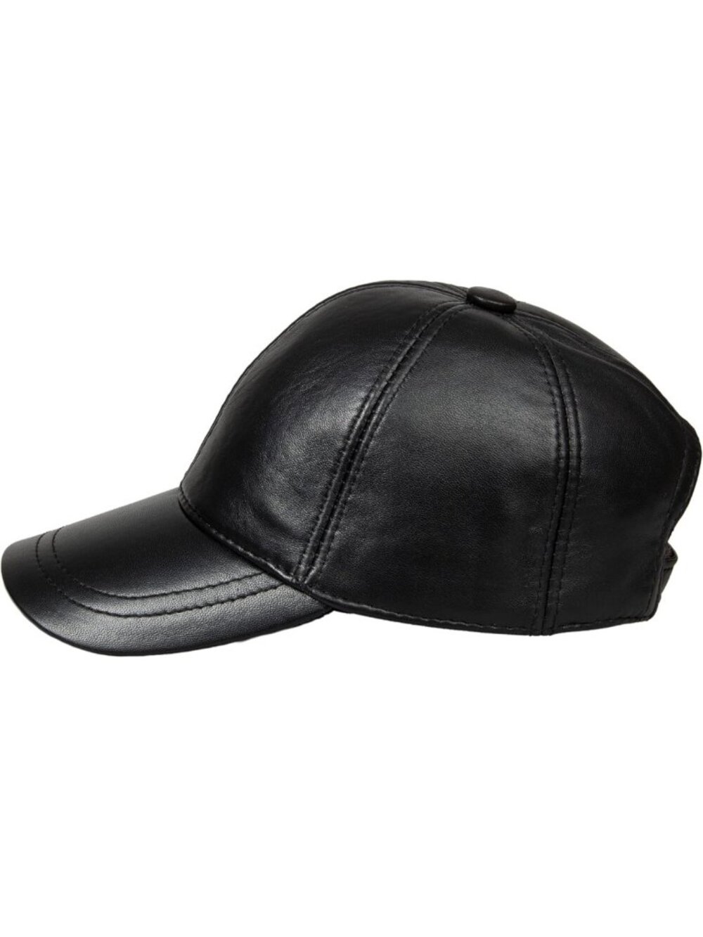 Stylish Genuine Leather Unisex Baseball Cap | Adjustable Fit, Trendy Accessory